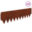 Plænekant 20 pcs 103 x 30 cm metal Rusten