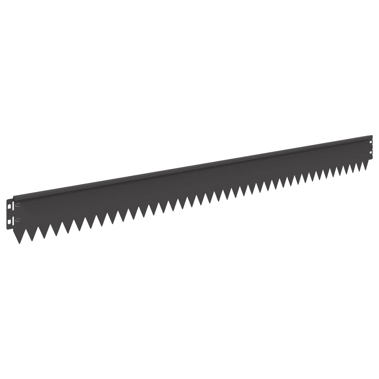 Plænekant 10 pcs 103 x 10 cm Stål Sort