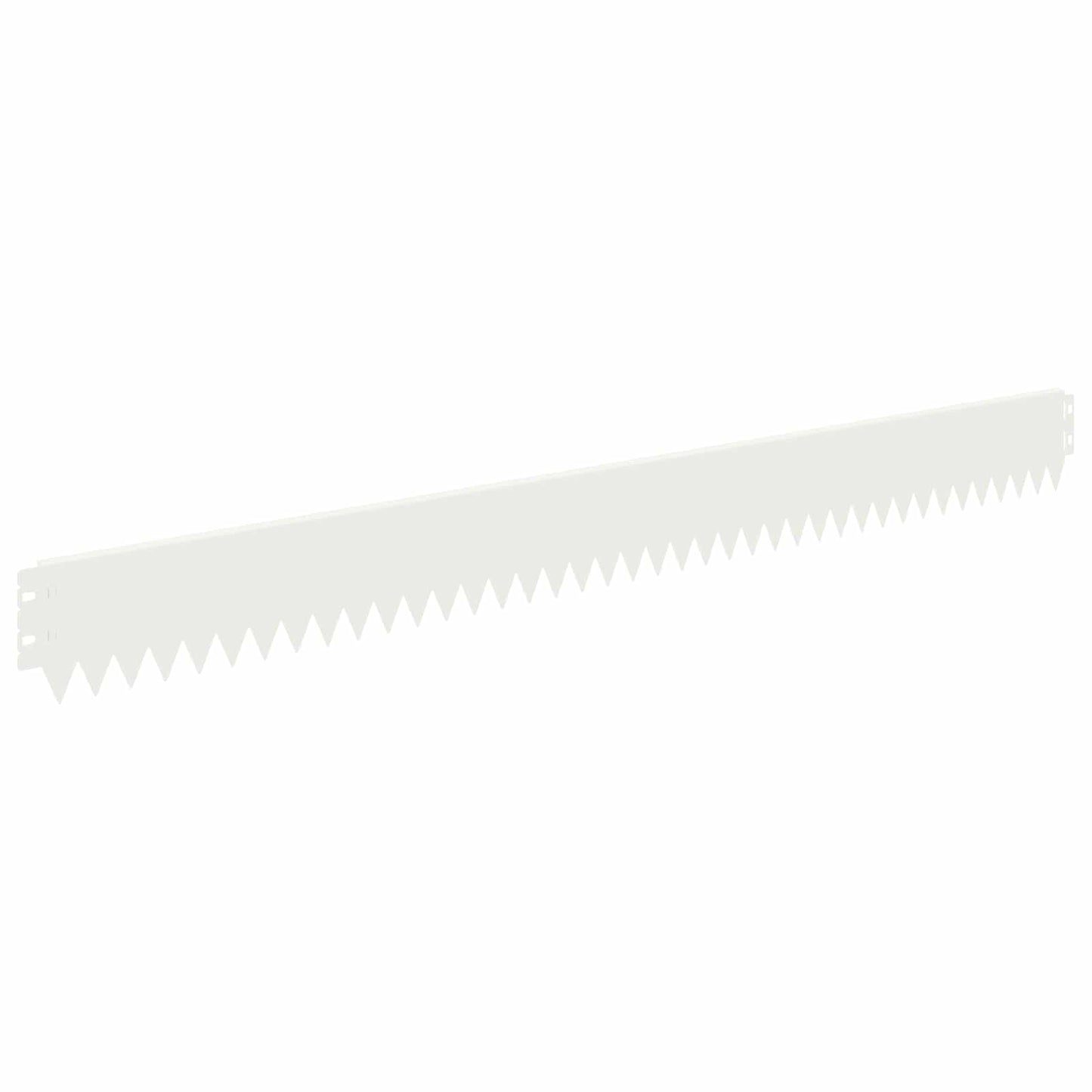Plænekant 10 pcs 103 x 10 cm Stål Hvid