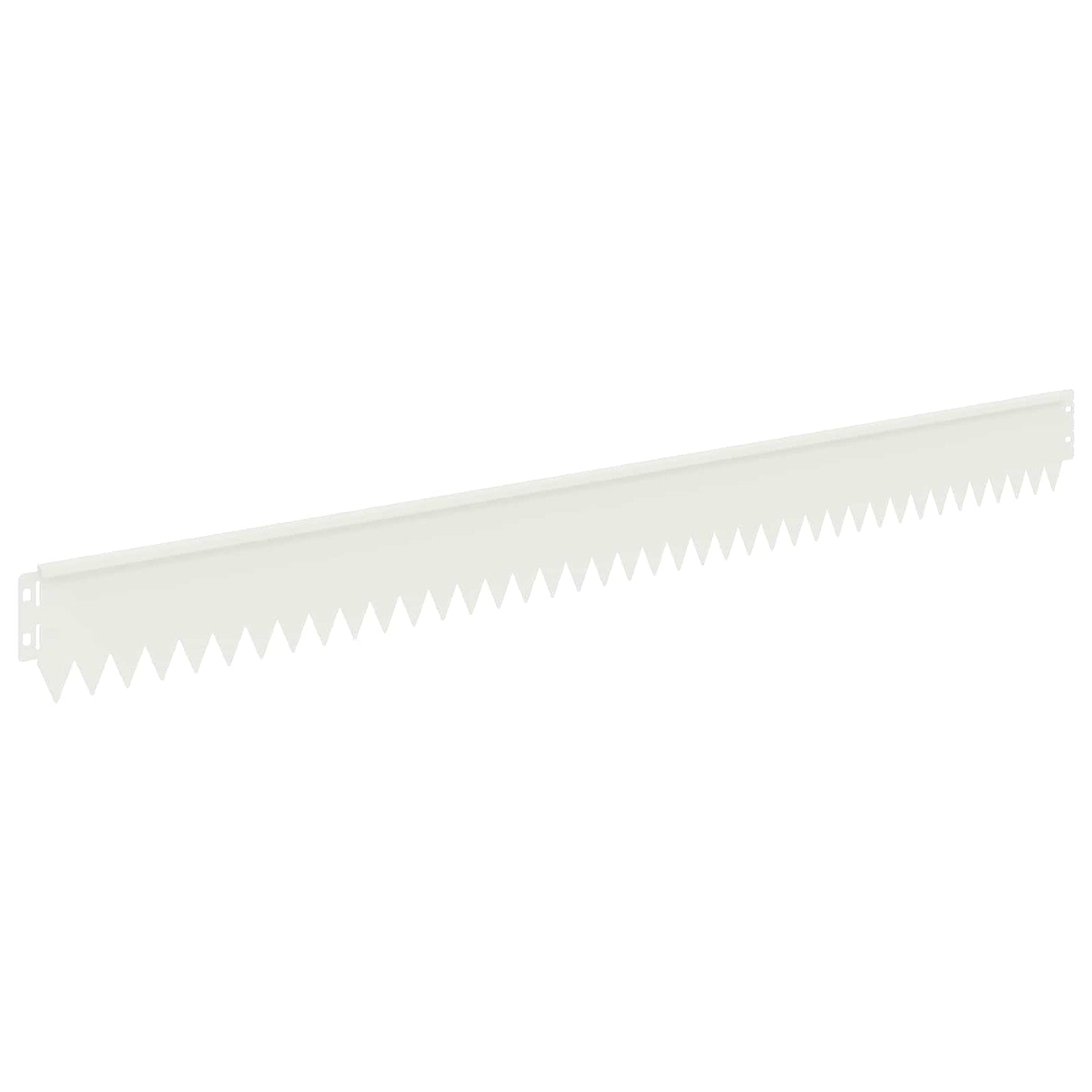 Plænekant 20 pcs 103 x 10 cm Stål Hvid
