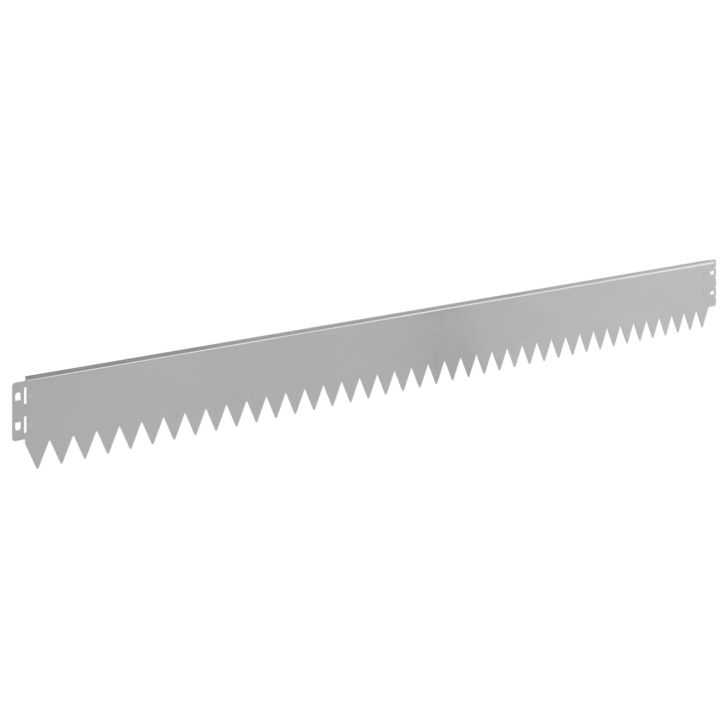 Plænekant 10 pcs 103 x 10 cm Stål Sølv