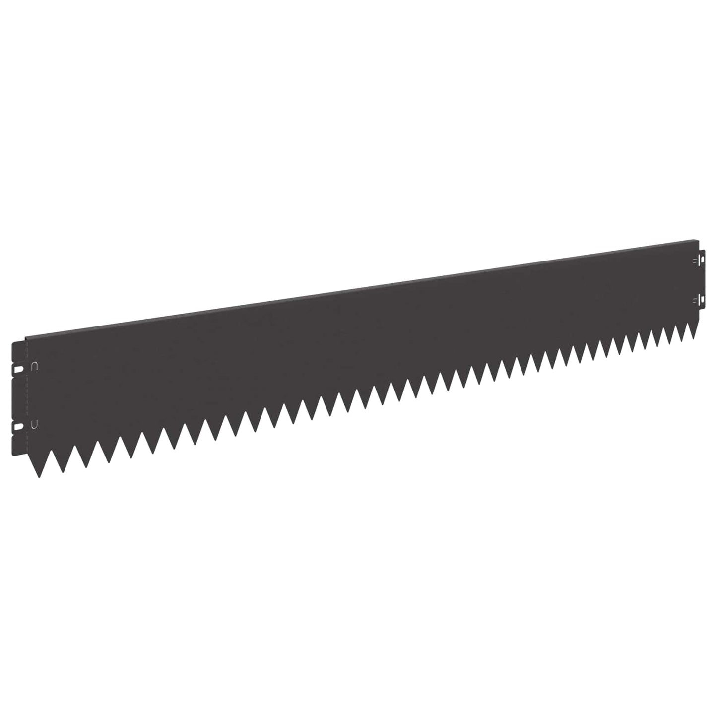 Plænekant 20 pcs 103 x 15 cm Stål Sort