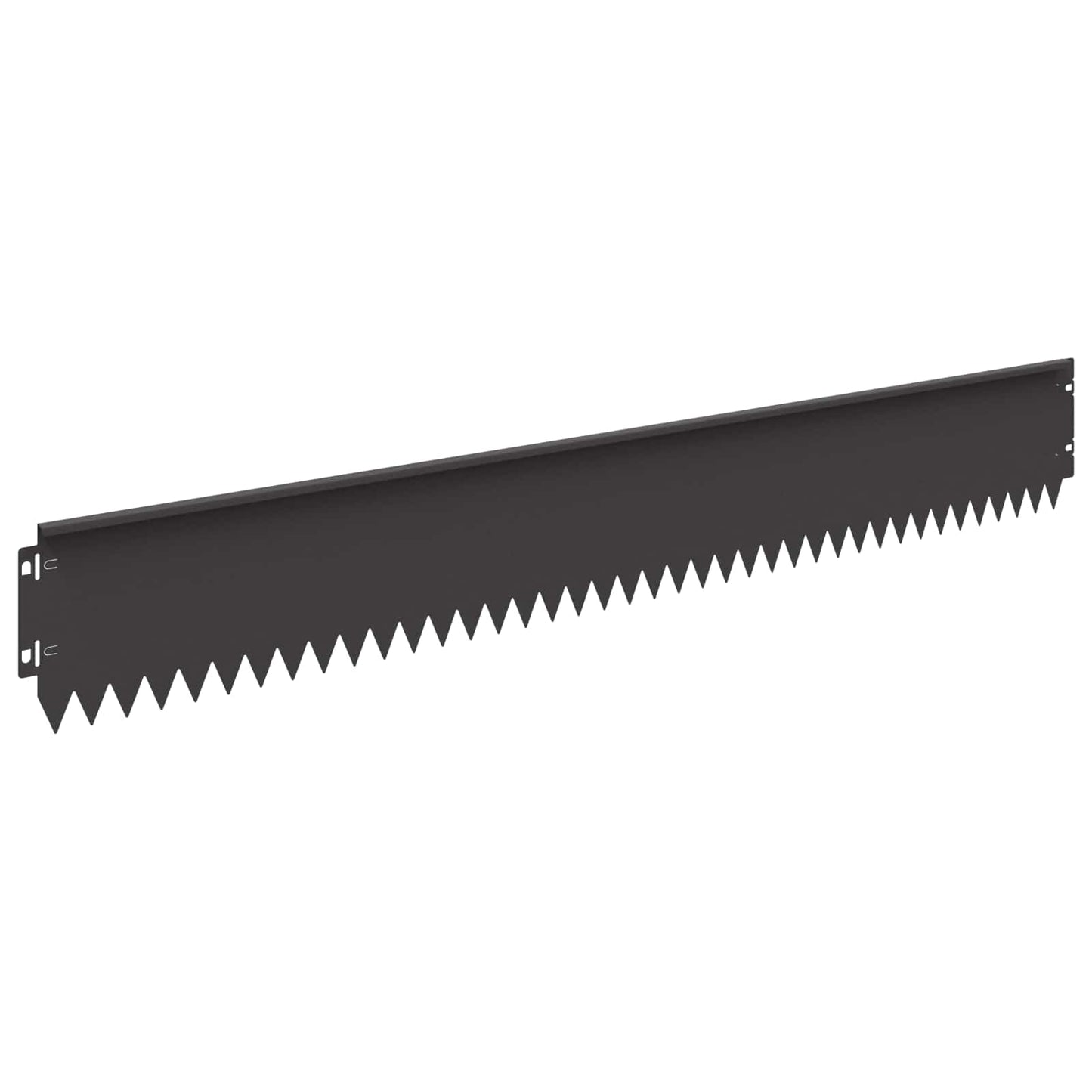 Plænekant 20 pcs 103 x 15 cm Stål Sort