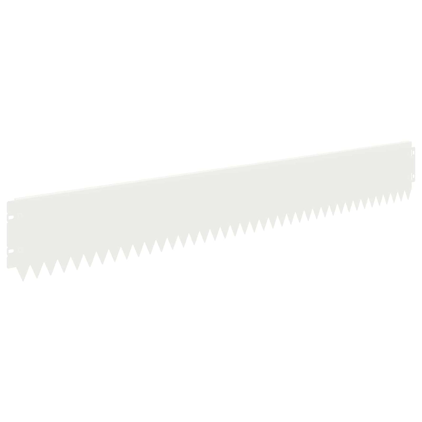 Plænekant 20 pcs 103 x 15 cm Stål Hvid