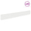 Plænekant 30 pcs 103 x 15 cm Stål Hvid