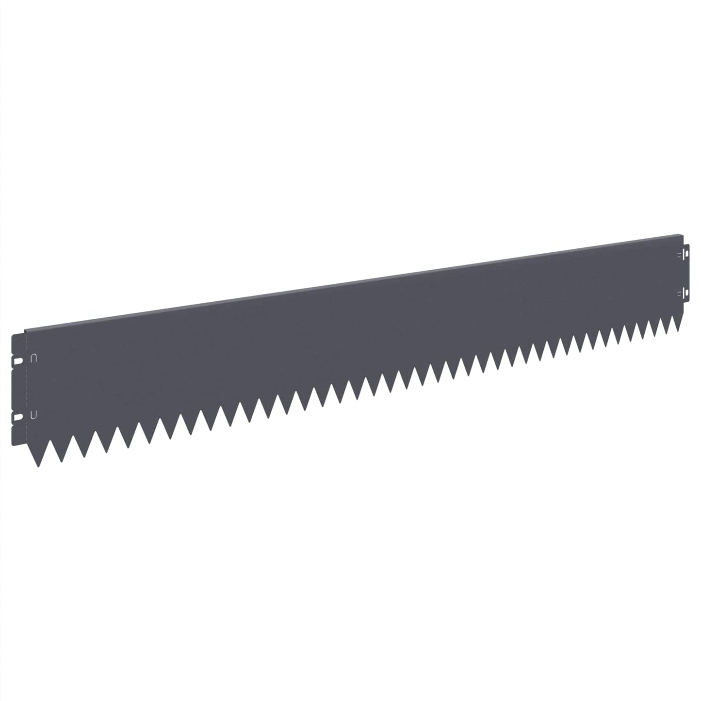 Plænekant 10 pcs 103 x 15 cm Stål Antracit