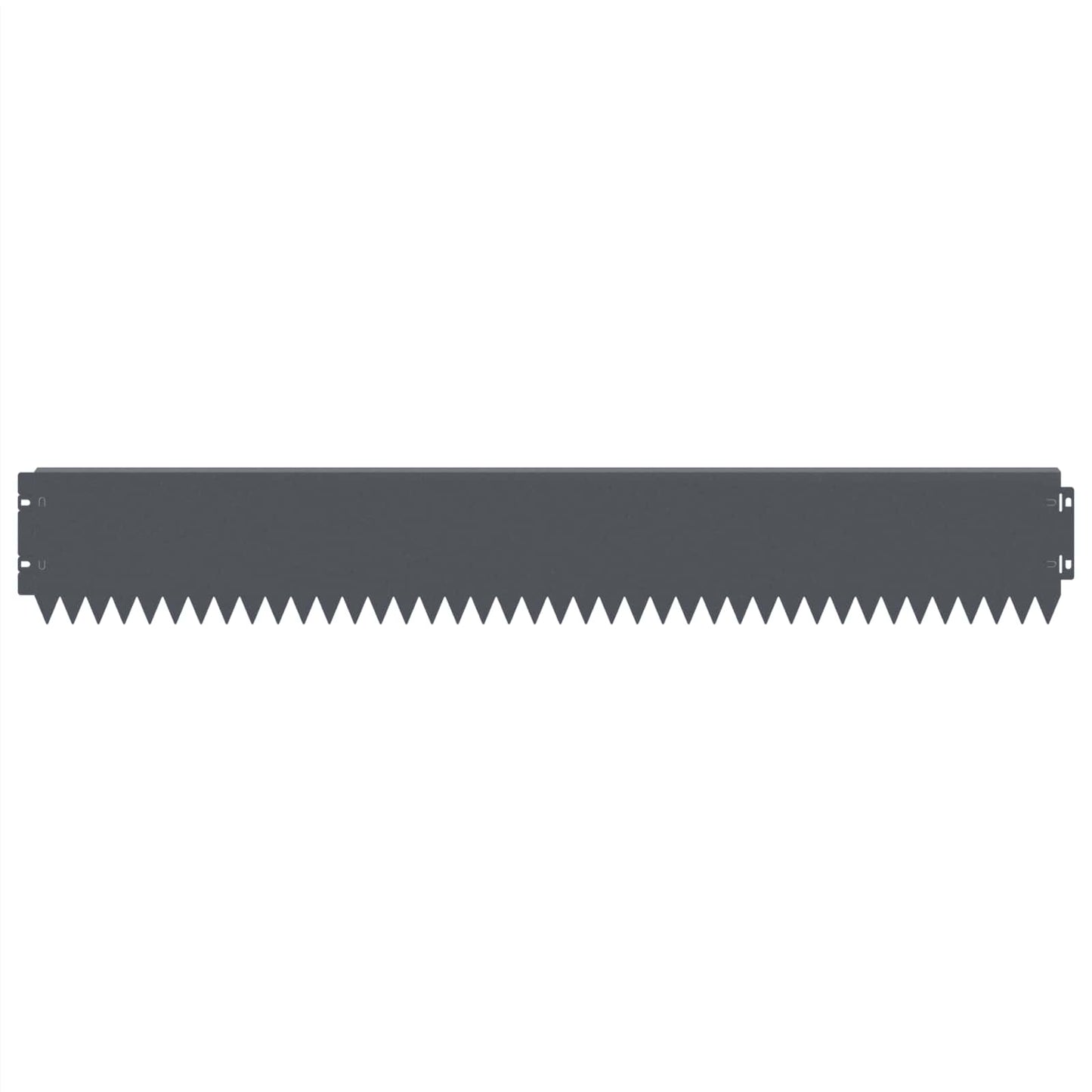 Plænekant 10 pcs 103 x 15 cm Stål Antracit