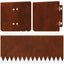 Plænekant 10 pcs 103 x 15 cm Stål Rusten