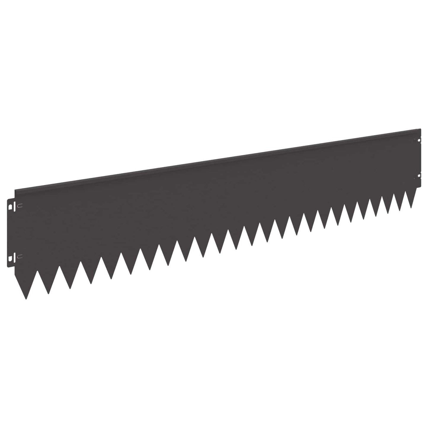 Plænekant 30 pcs 103 x 20 cm Stål Sort