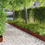 Plænekant 10 pcs 103 x 20 cm Stål Rusten