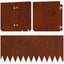 Plænekant 30 pcs 103 x 20 cm Stål Rusten