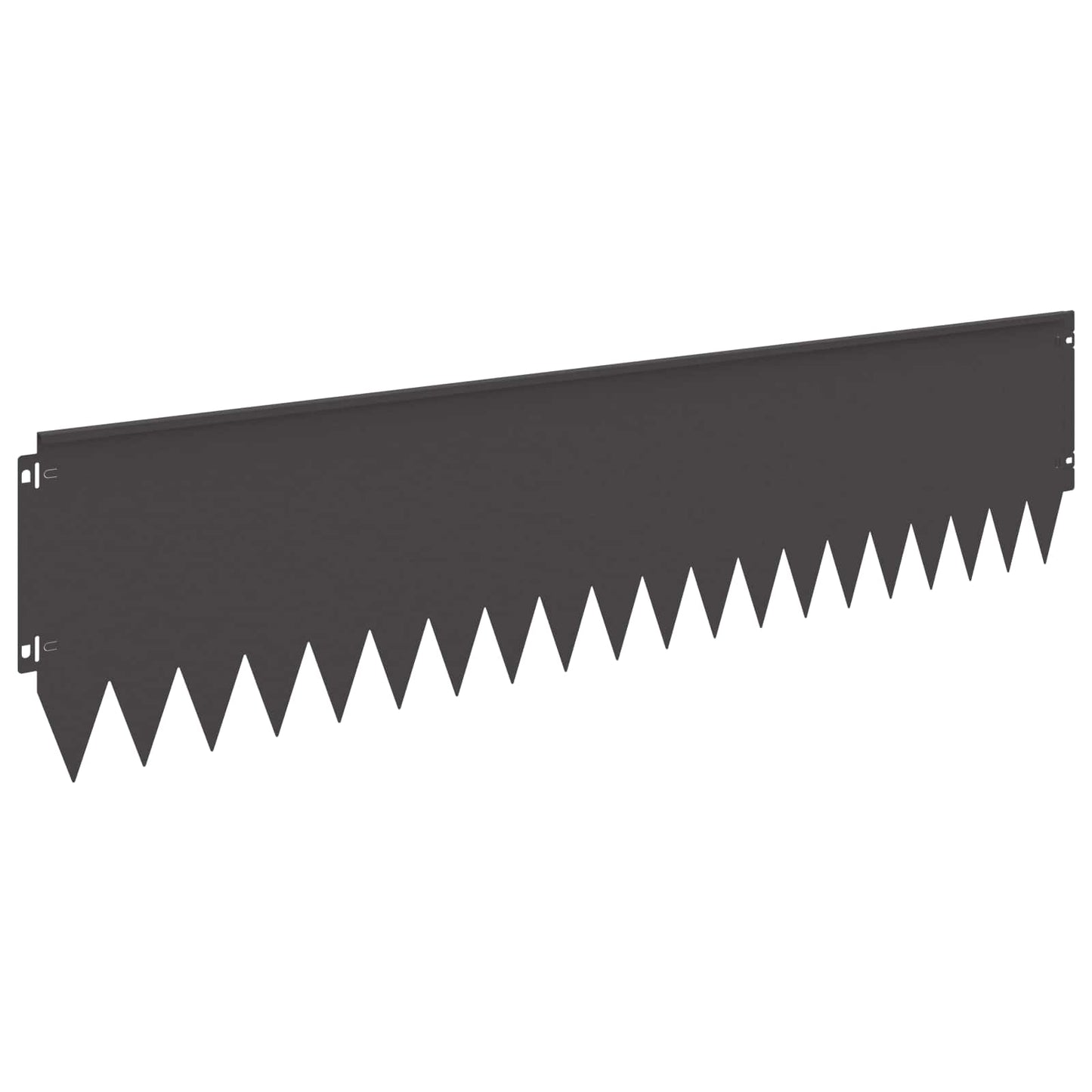Plænekant 10 pcs 103 x 25 cm Stål Sort