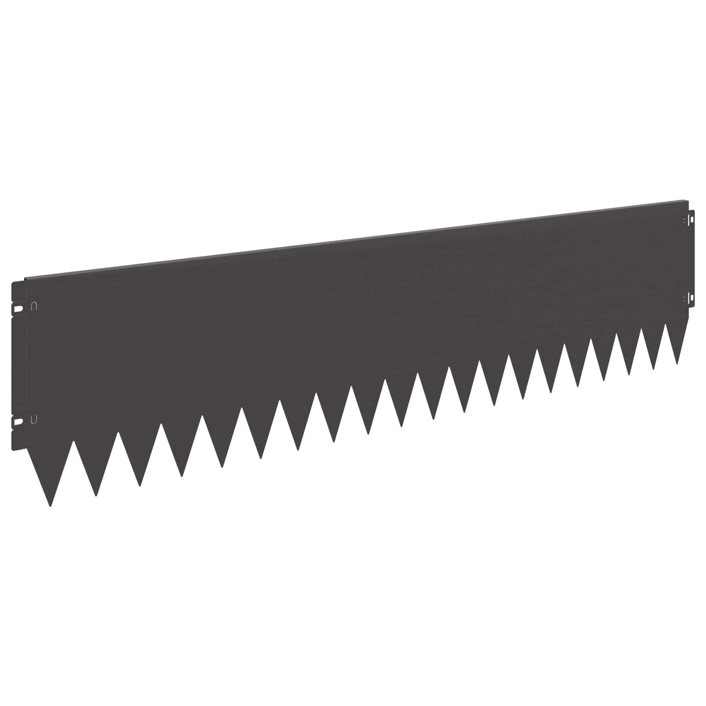 Plænekant 20 pcs 103 x 25 cm Stål Sort