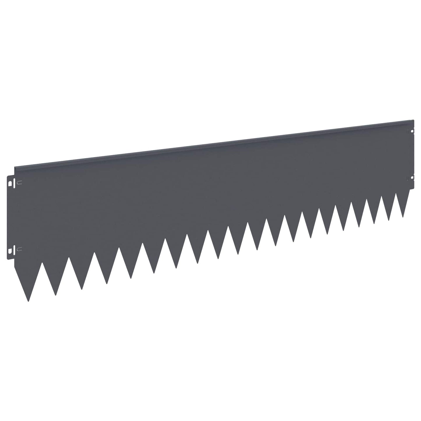 Plænekant 10 pcs 103 x 25 cm Stål Antracit