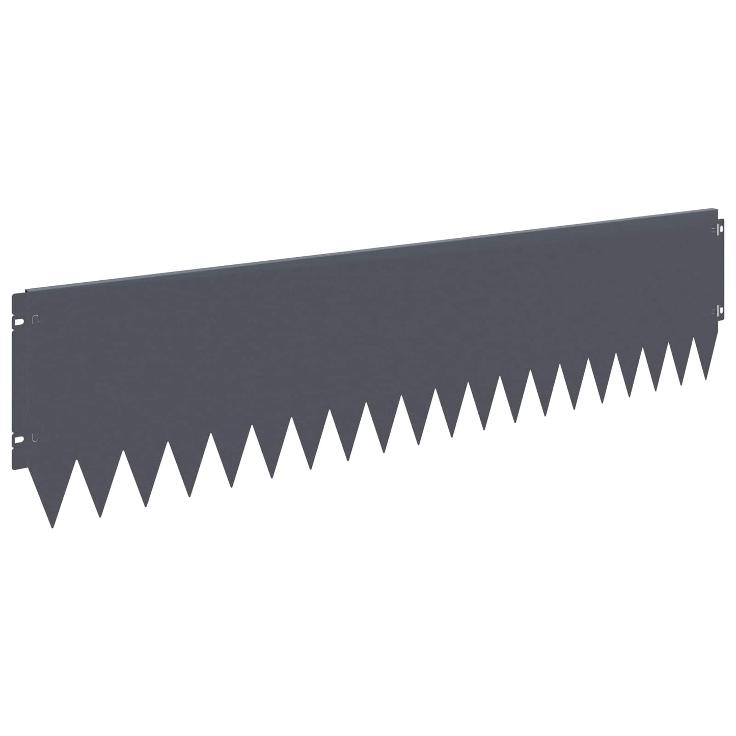 Plænekant 20 pcs 103 x 25 cm Stål Antracit