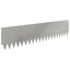 Plænekant 20 pcs 103 x 25 cm Stål Sølv