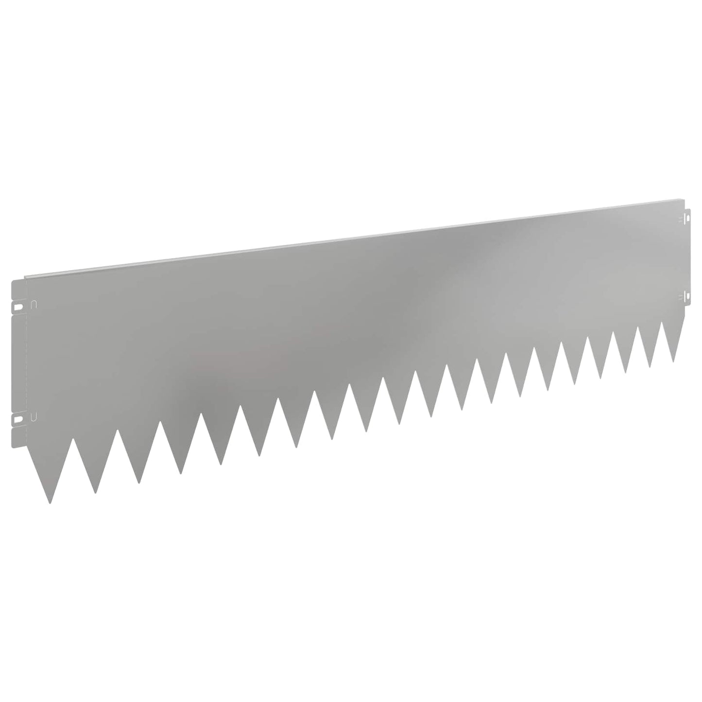 Plænekant 20 pcs 103 x 25 cm Stål Sølv