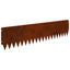 Plænekant 10 pcs 103 x 25 cm Stål Rusten