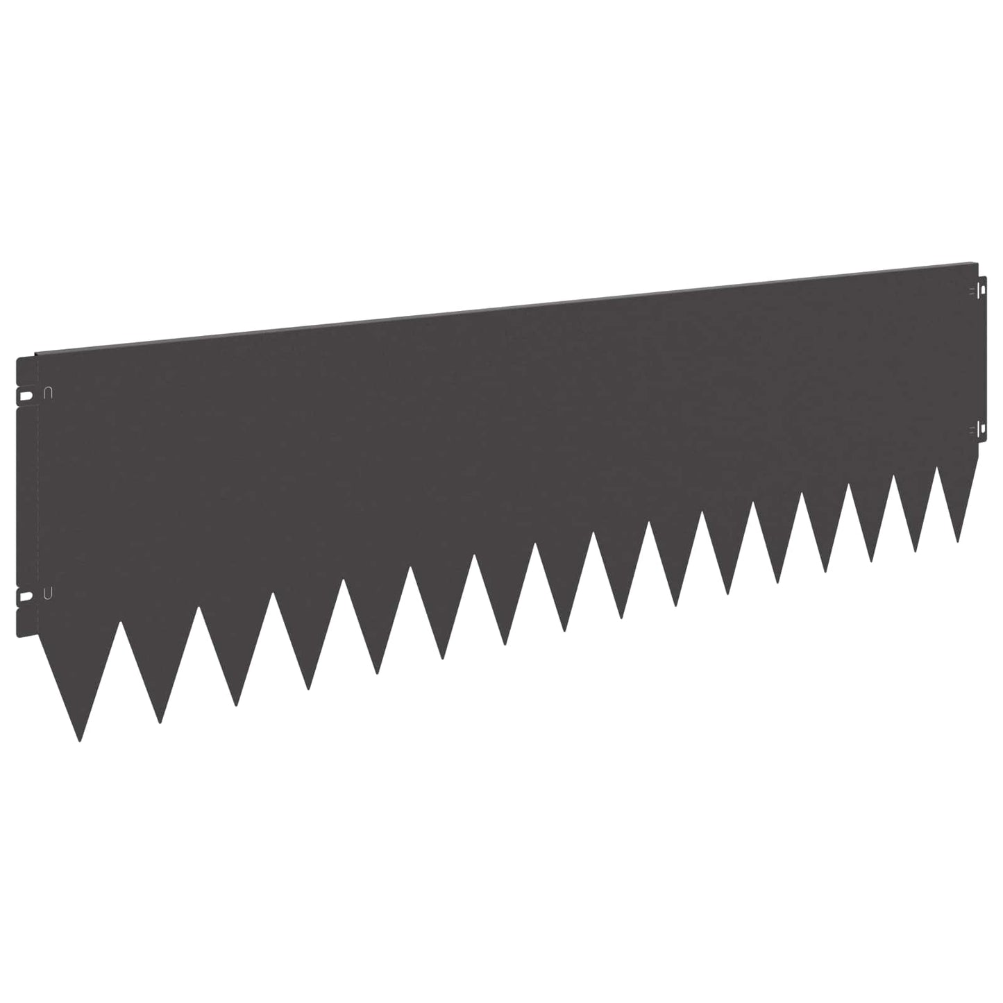 Plænekant 10 pcs 103 x 30 cm Stål Sort