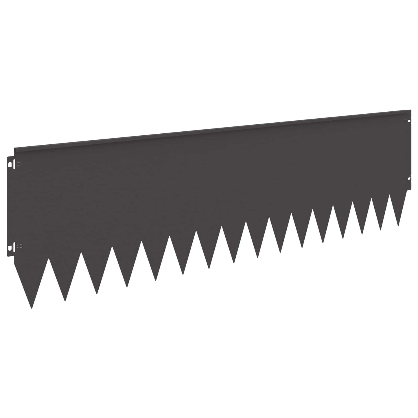 Plænekant 20 pcs 103 x 30 cm Stål Sort