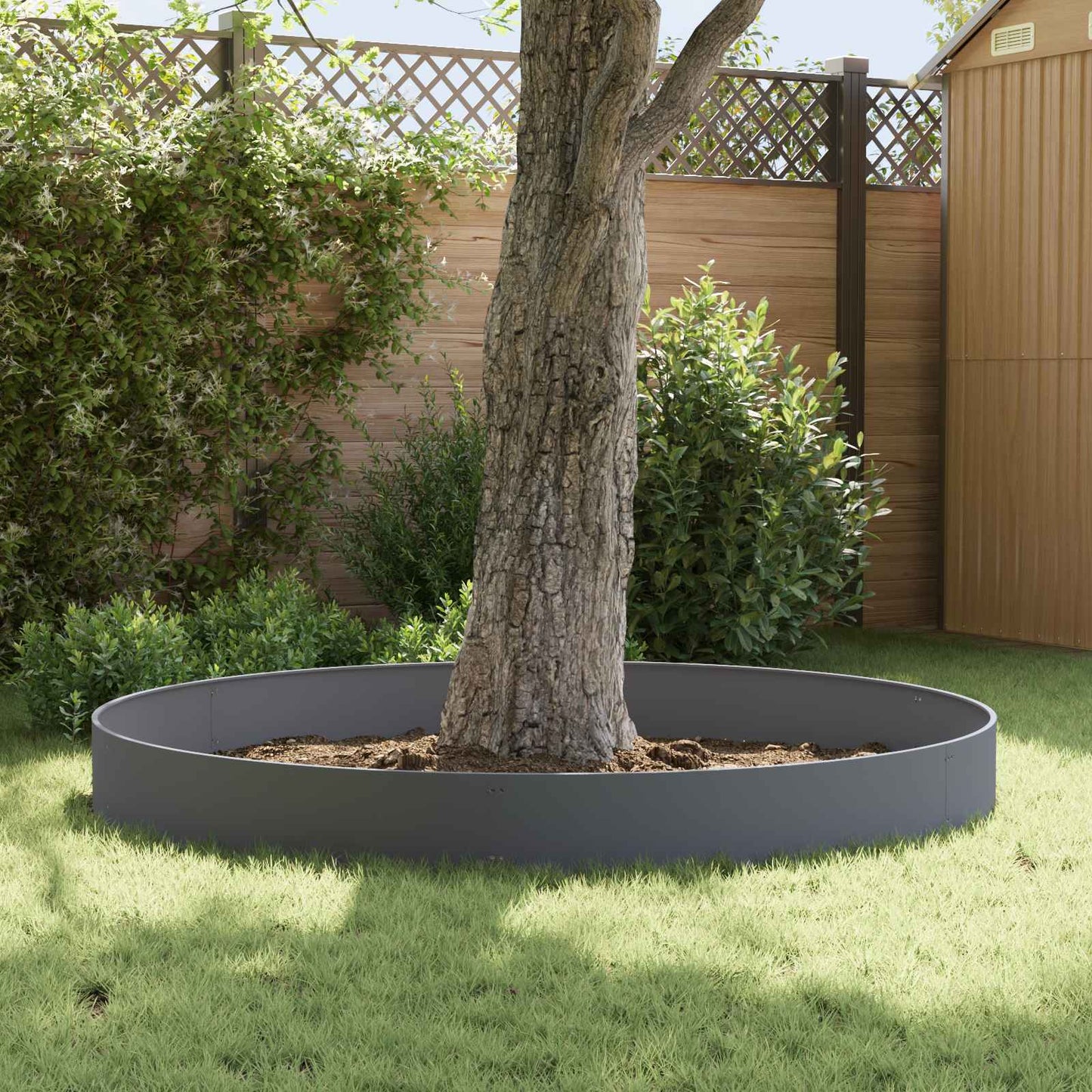Plænekant 20 pcs 103 x 30 cm Stål Antracit