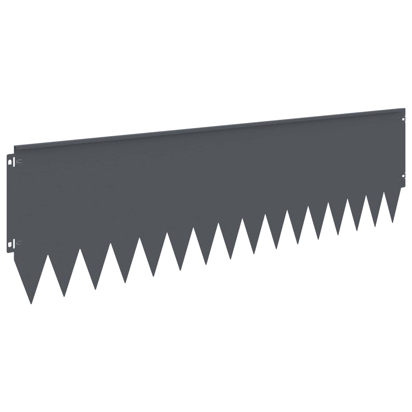 Plænekant 20 pcs 103 x 30 cm Stål Antracit