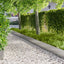 Plænekant 10 pcs 103 x 30 cm Stål Sølv