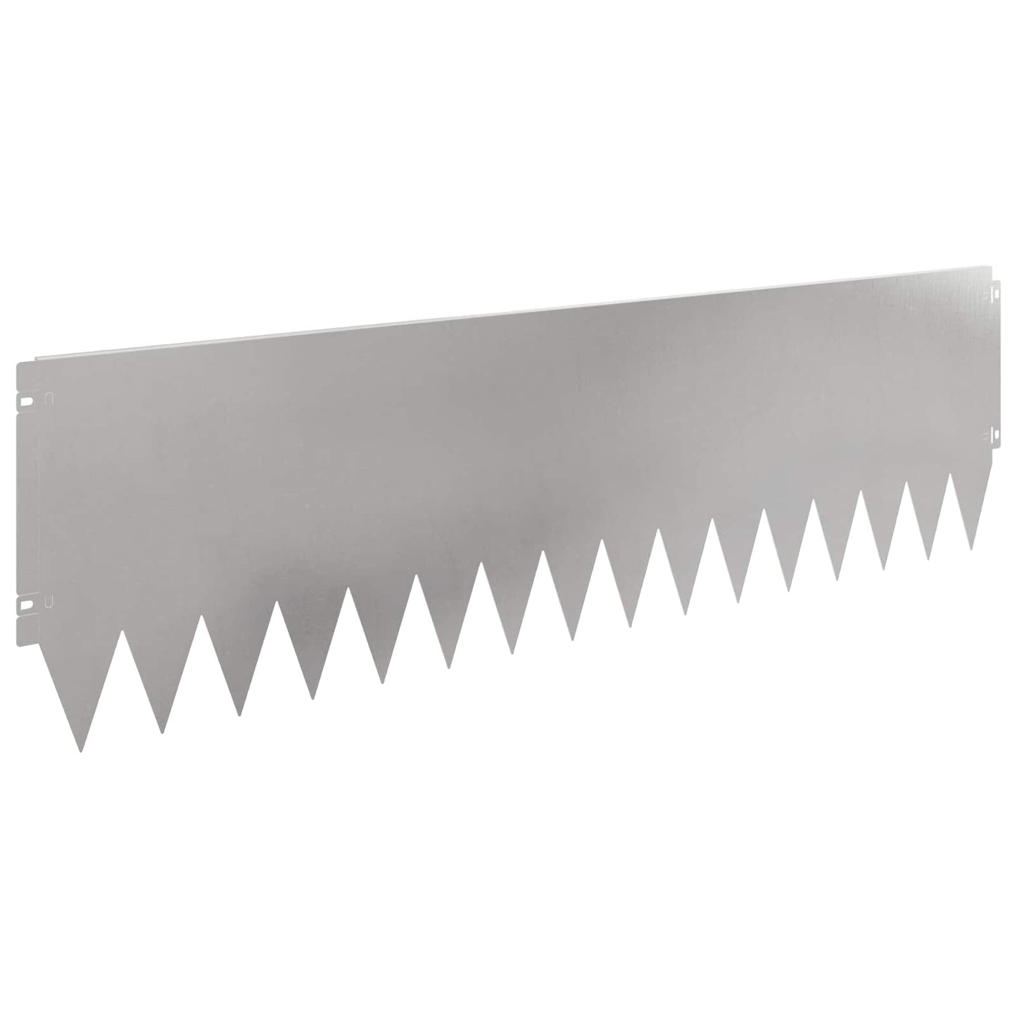 Plænekant 10 pcs 103 x 30 cm Stål Sølv