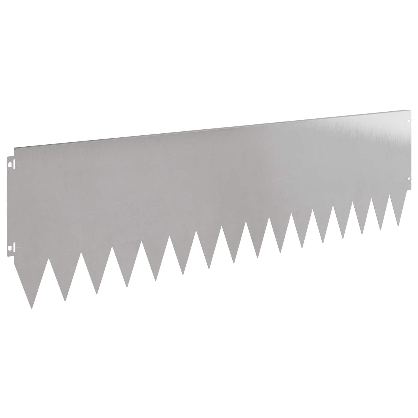 Plænekant 10 pcs 103 x 30 cm Stål Sølv