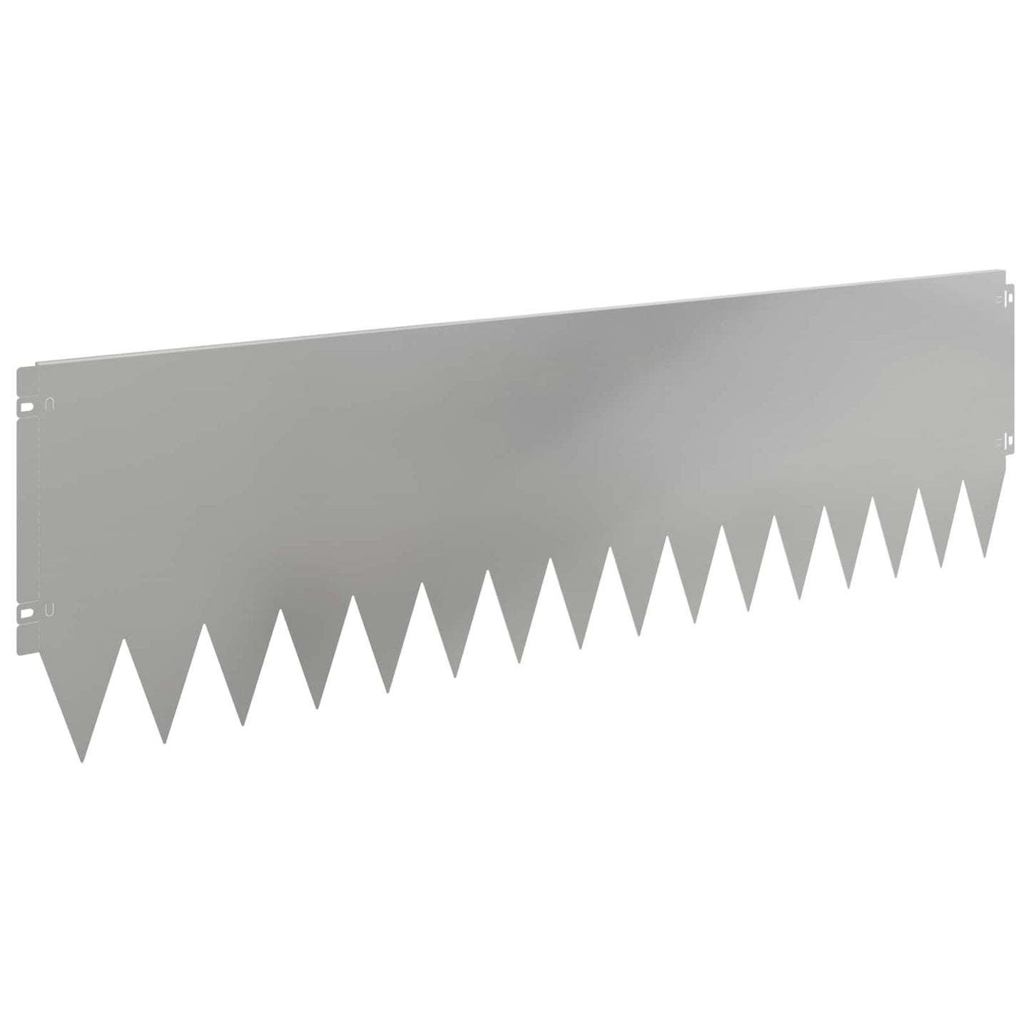 Plænekant 20 pcs 103 x 30 cm Stål Sølv