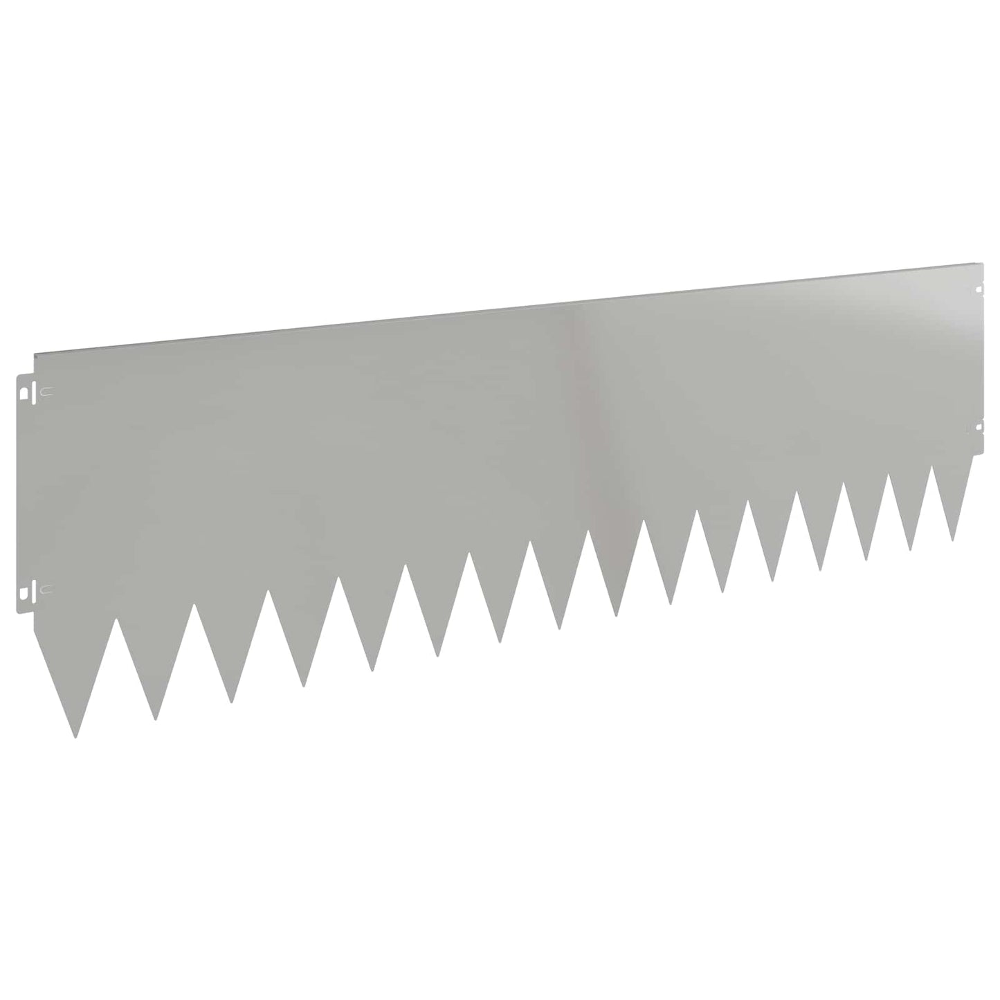 Plænekant 20 pcs 103 x 30 cm Stål Sølv