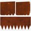 Plænekant 20 pcs 103 x 30 cm Stål Rusten