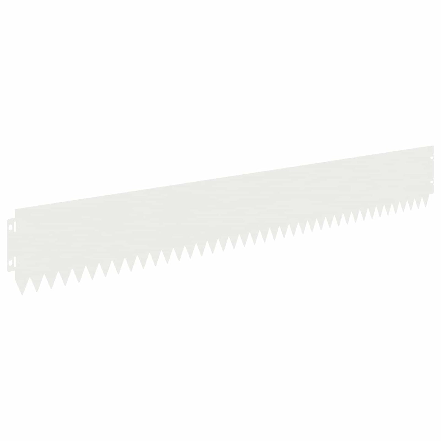 Plænekant 30 pcs 103 x 15 cm Stål Hvid