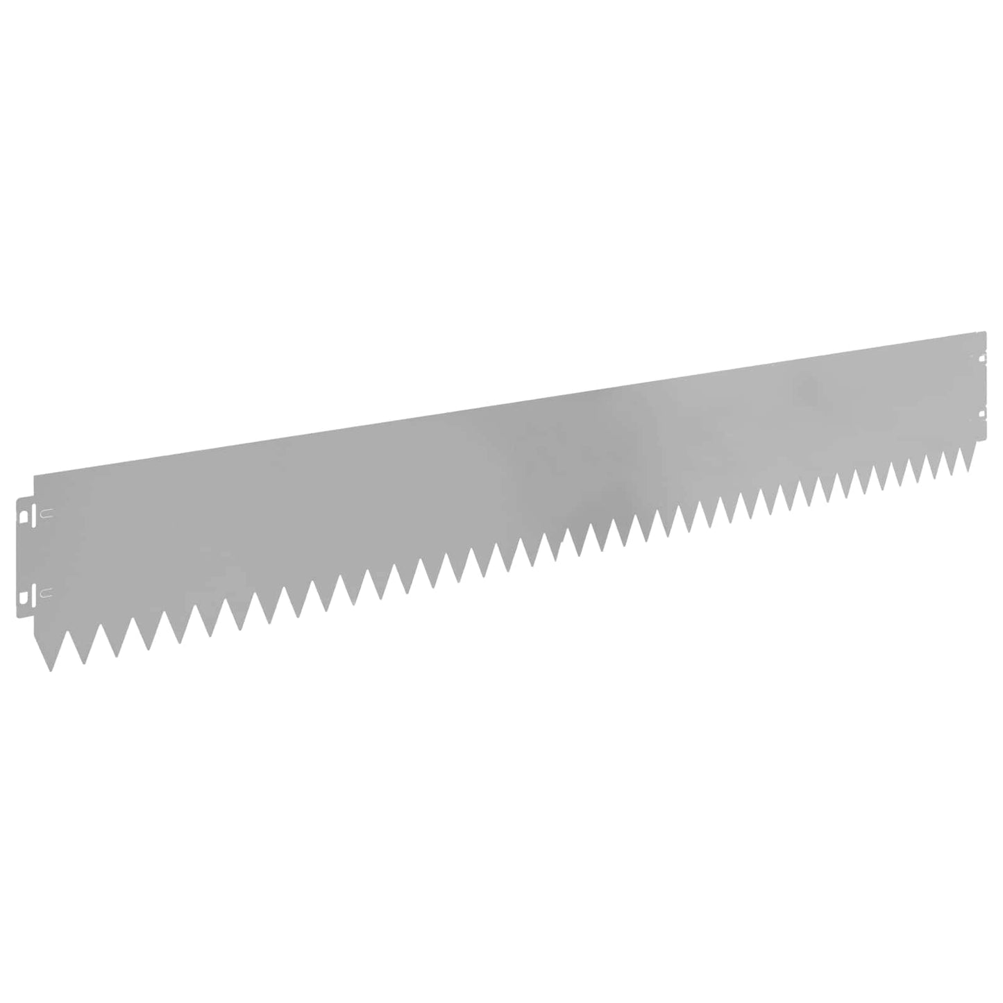 Plænekant 10 pcs 103 x 15 cm Stål Sølv