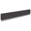 Plænekant 20 pcs 103 x 20 cm Stål Sort