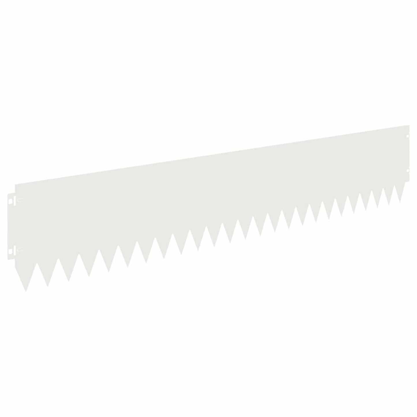 Plænekant 20 pcs 103 x 20 cm Stål Hvid