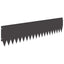 Plænekant 20 pcs 103 x 25 cm Stål Sort