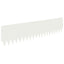 Plænekant 10 pcs 103 x 25 cm Stål Hvid