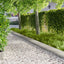 Plænekant 10 pcs 103 x 25 cm Stål Sølv