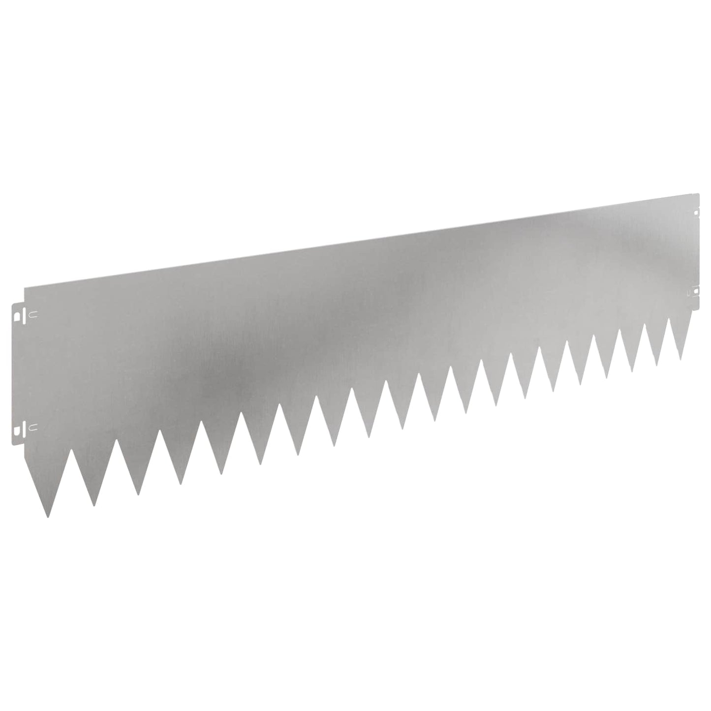 Plænekant 10 pcs 103 x 25 cm Stål Sølv