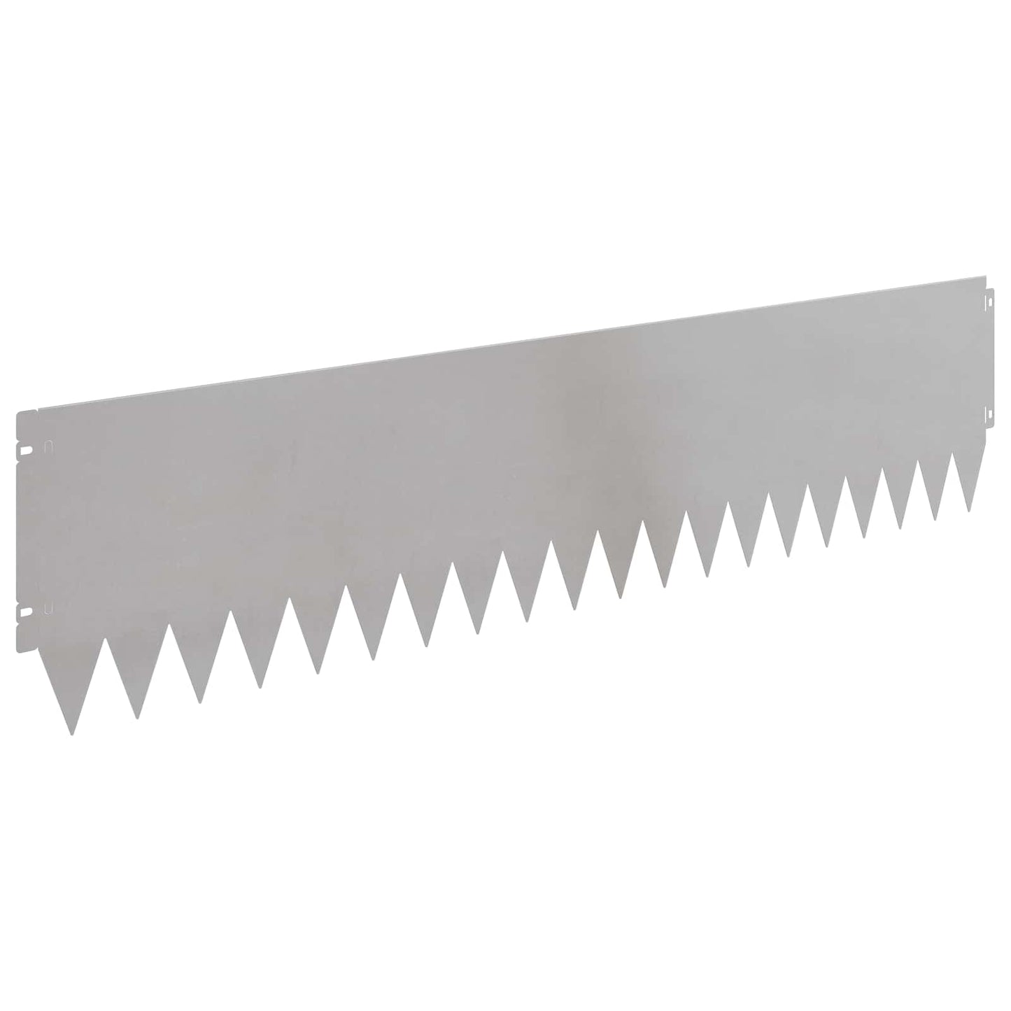 Plænekant 10 pcs 103 x 25 cm Stål Sølv