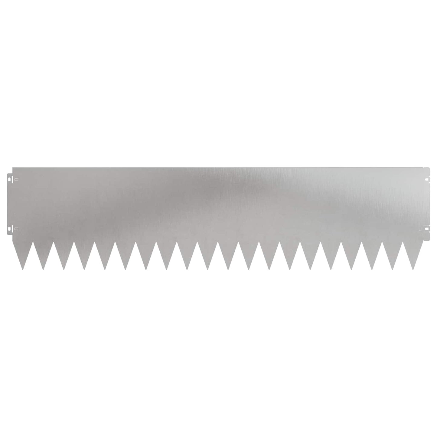 Plænekant 10 pcs 103 x 25 cm Stål Sølv