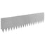 Plænekant 20 pcs 103 x 25 cm Stål Sølv