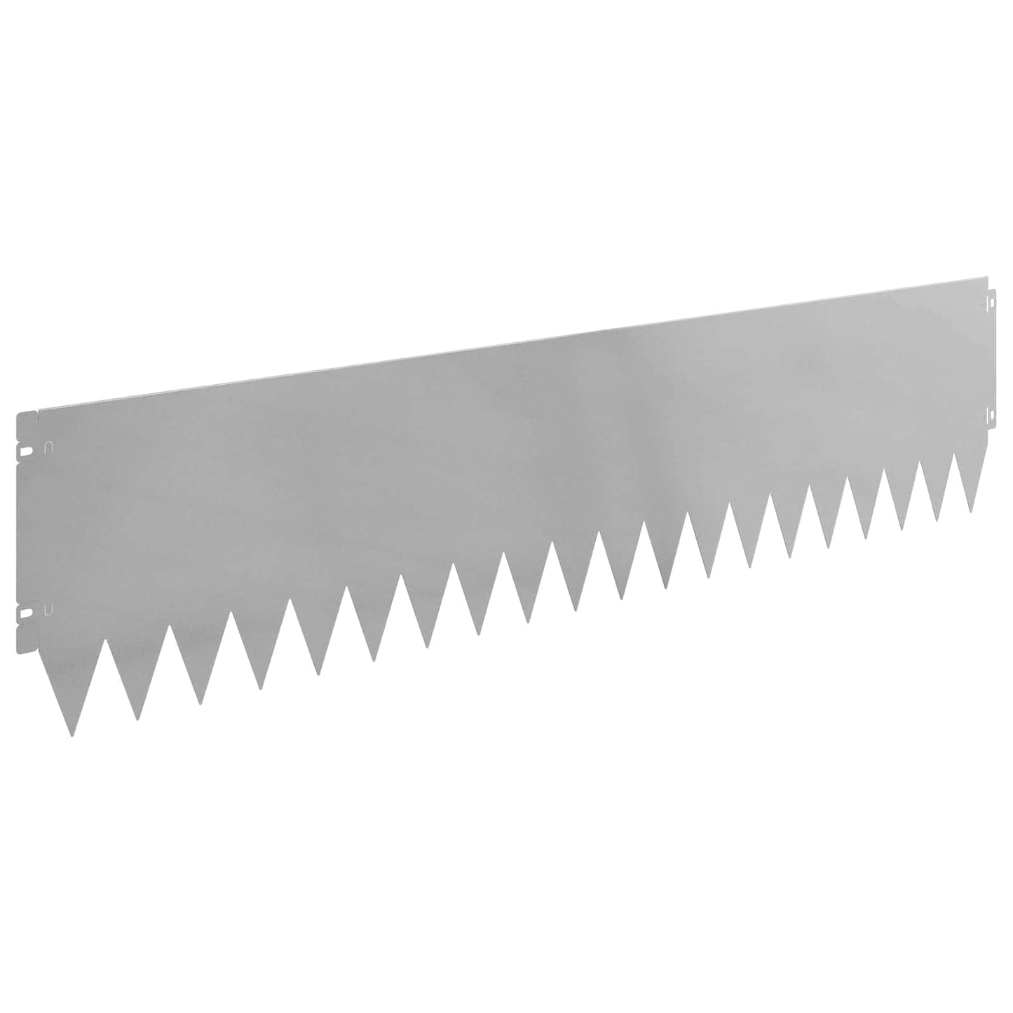 Plænekant 20 pcs 103 x 25 cm Stål Sølv