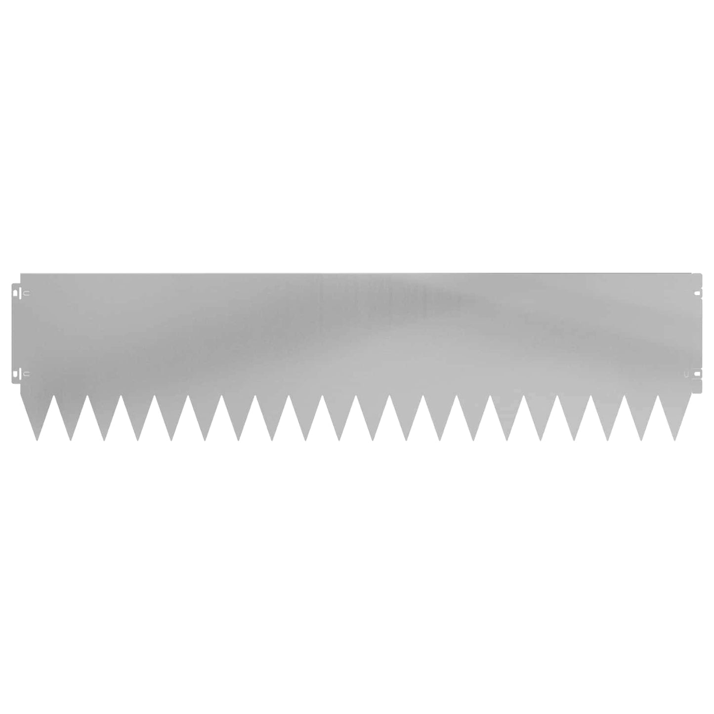 Plænekant 20 pcs 103 x 25 cm Stål Sølv