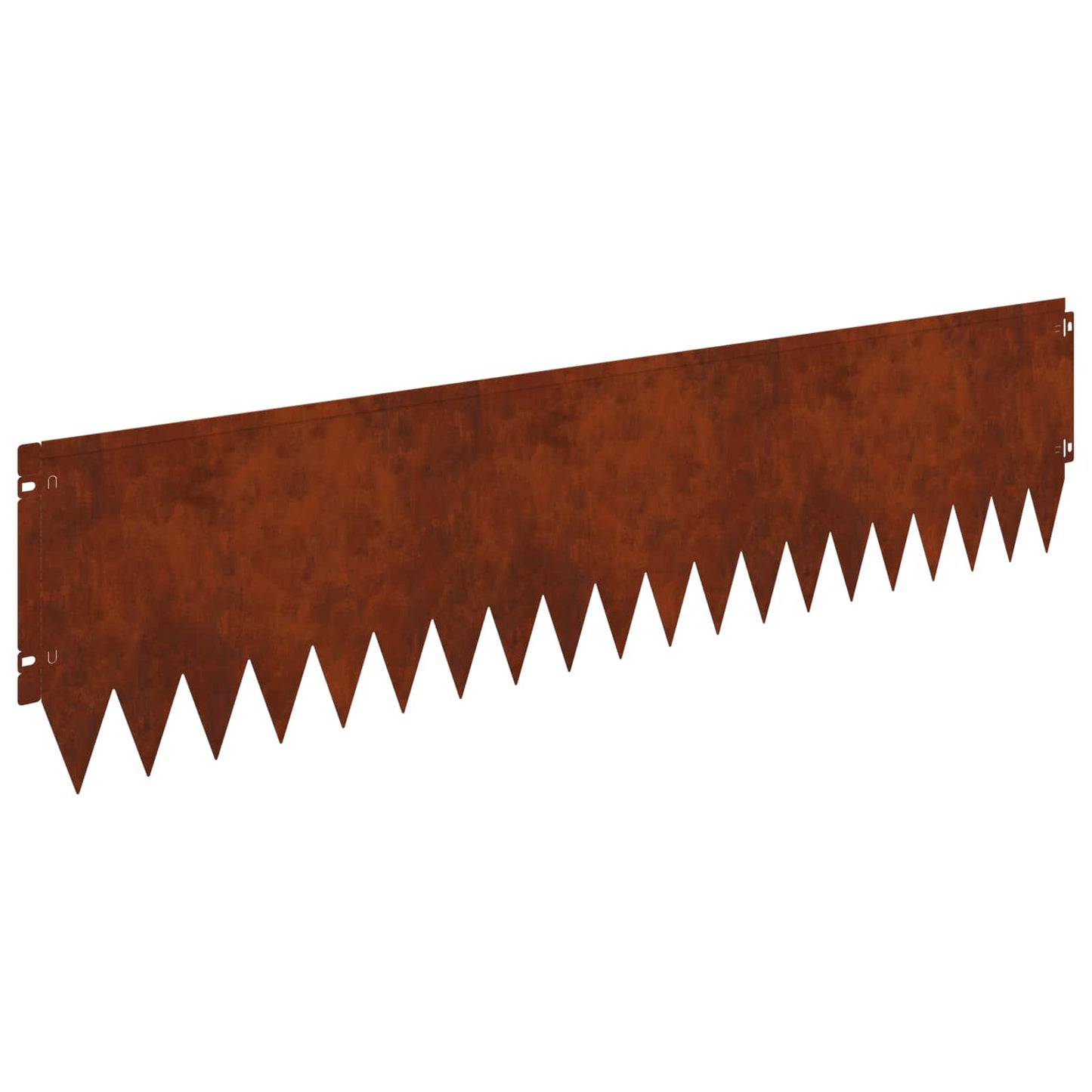 Plænekant 20 pcs 103 x 25 cm Stål Rusten