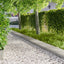 Plænekant 20 pcs 103 x 30 cm Stål Sølv