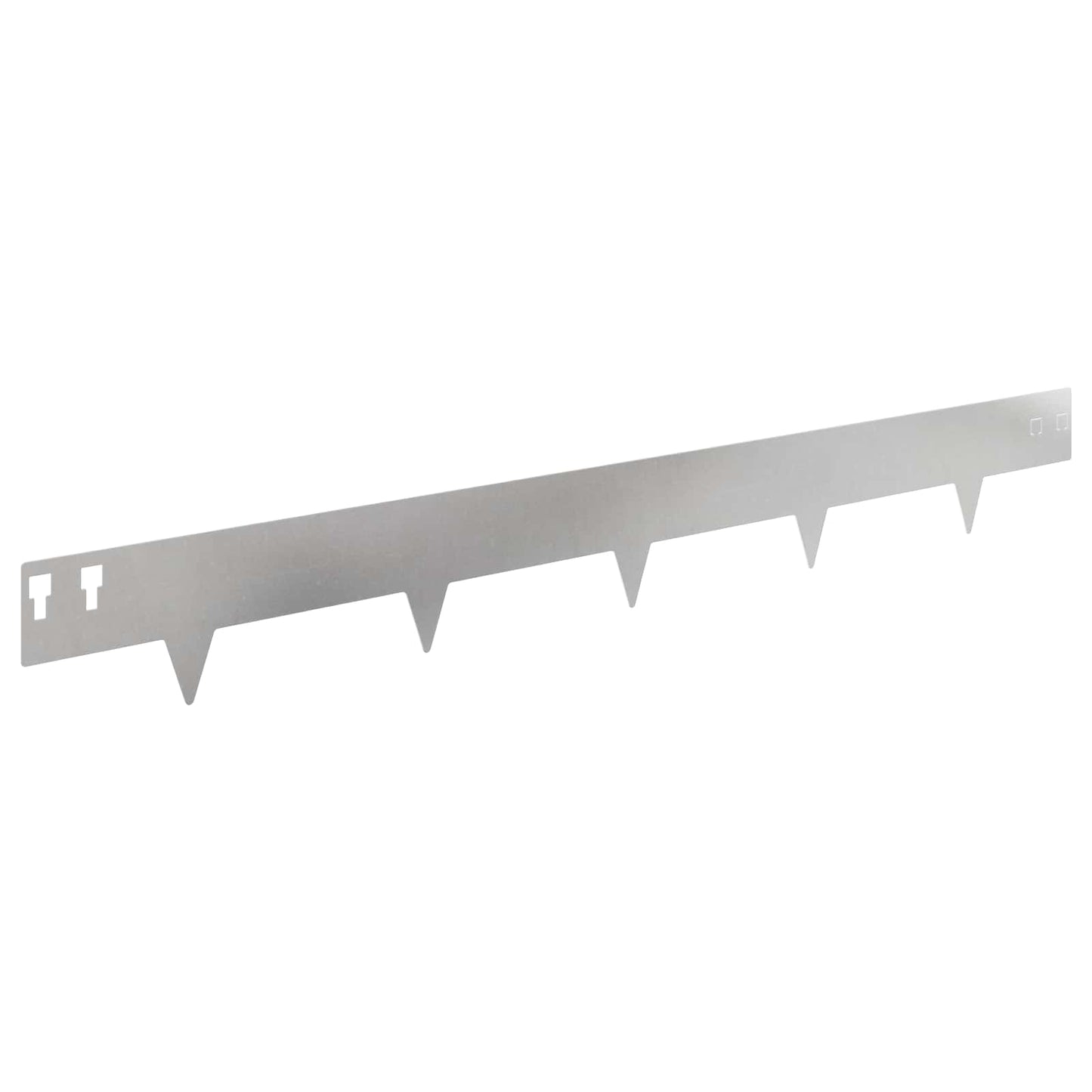 Plænekant 10 pcs 100 x 12 cm Stål Sølv