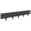 Plænekant 20 pcs 100 x 20 cm Stål Sort