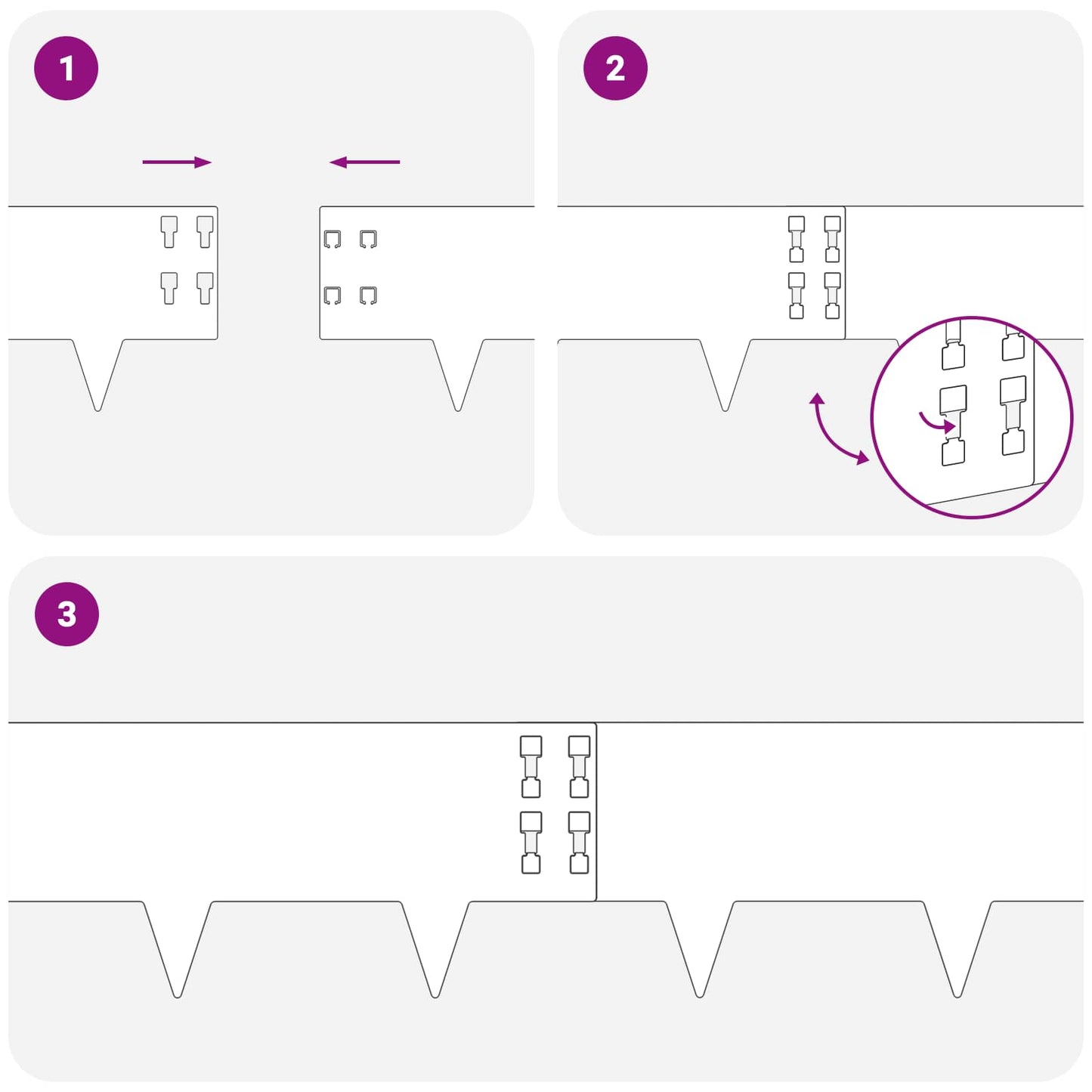 Plænekant 30 pcs 100 x 20 cm Stål Sort